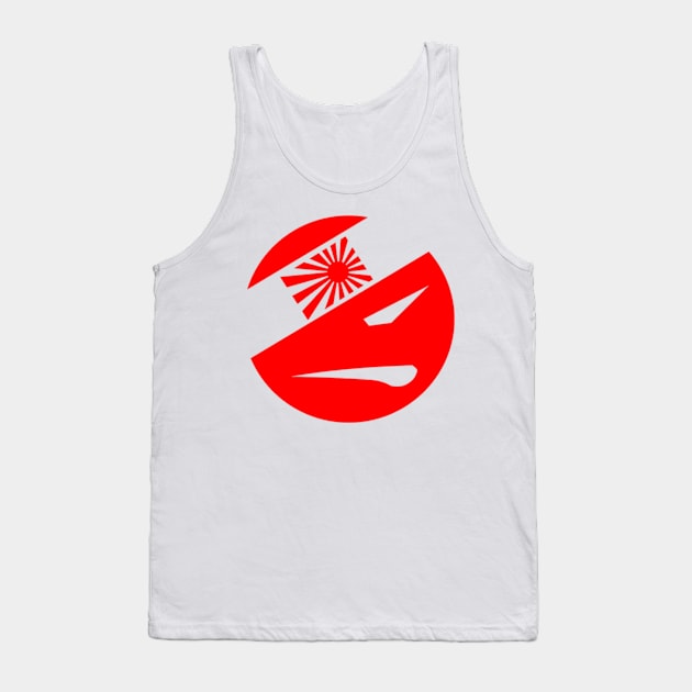 Japanese Domestic JDM face Tank Top by GTC_Design